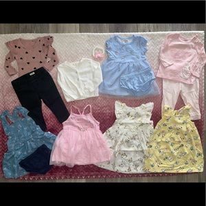 💖 9 MONTH BABYGIRL CLOTHES 💖
